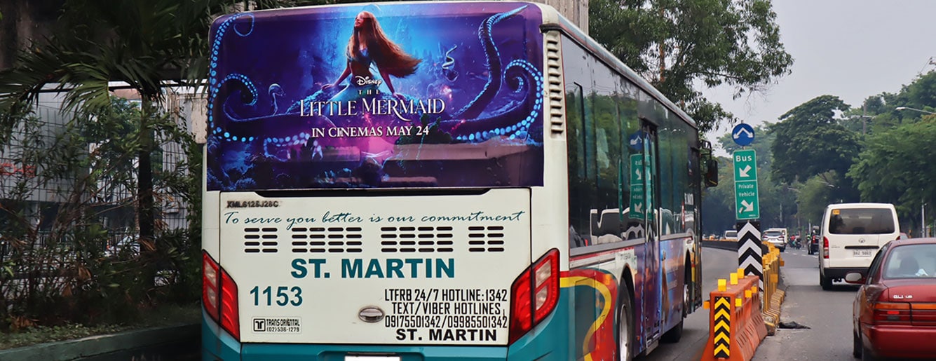 OOH Media Placements - Bus Ads